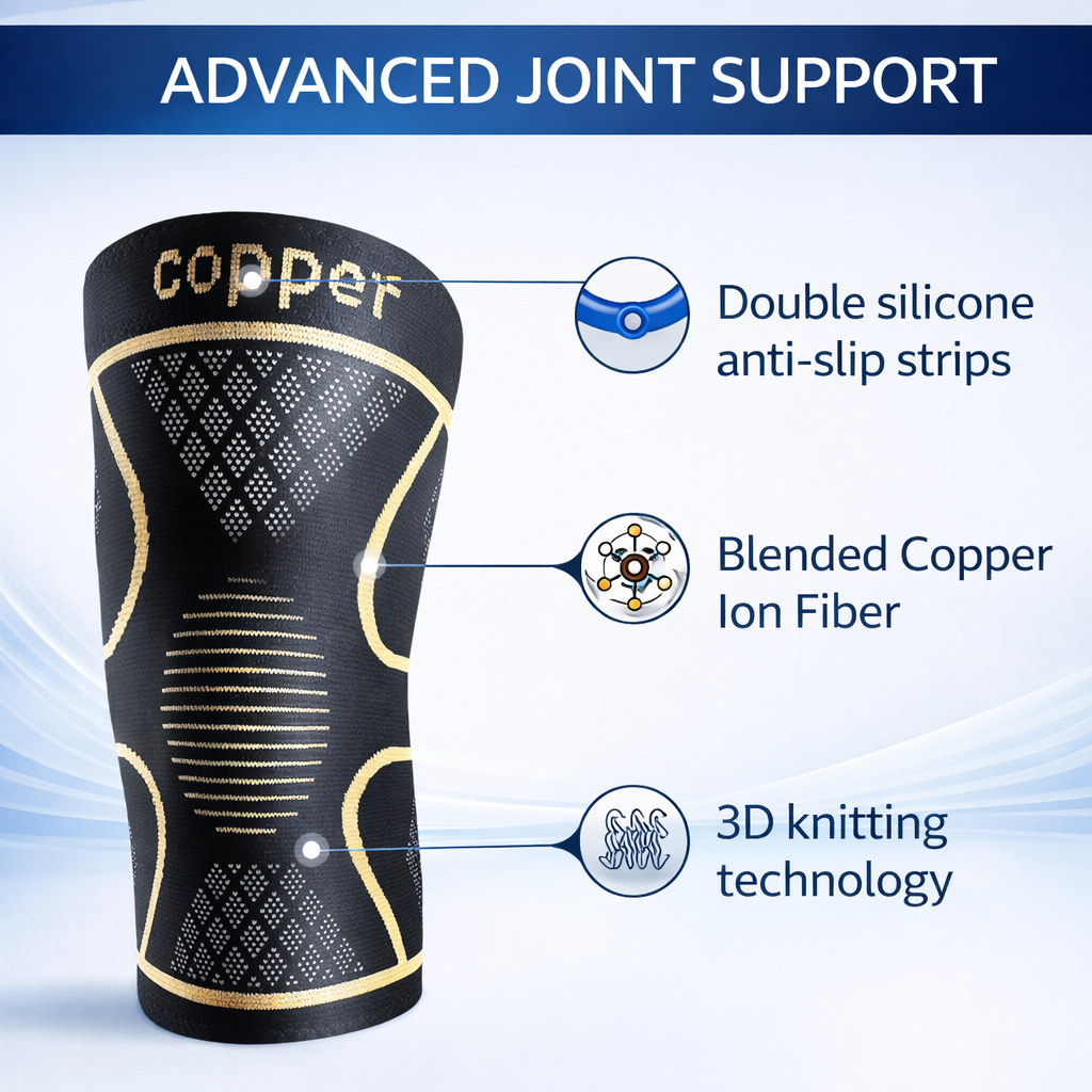 Nurevon™ Copper Compression Knee Sleeve
